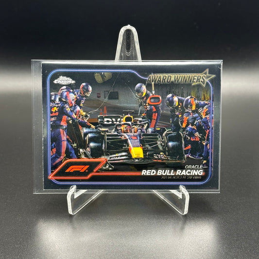 2024 Topps Chrome Formula 1 ORACLE RED BUL RACING #181 Award Winners