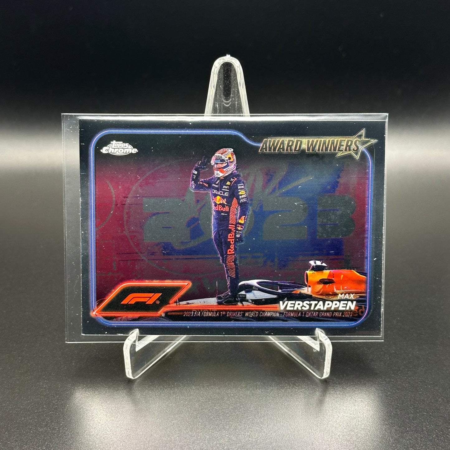 2024 Topps Chrome Formula 1 MAX VERSTAPPEN #183 Award Winners