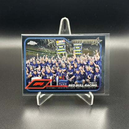 2024 Topps Chrome Formula 1 ORACLE RED BUL RACING #184 Award Winners