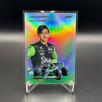 2024 Topps Chrome Formula 1 ZHOU GUANYU #1954-14 Retro