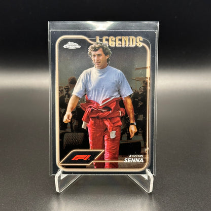 2024 Topps Chrome Formula 1 - F1 Legends ~ Vous CHOISISSEZ dans la liste!