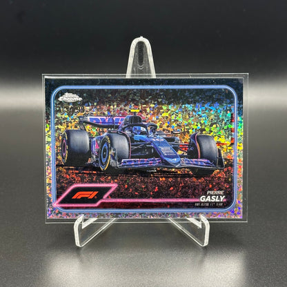 2024 Topps Chrome Formula 1 PIERRE GASLY #82 Mini Diamond Refractor /299