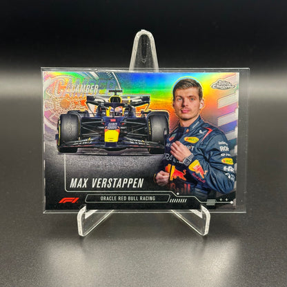 2024 Topps Chrome Formula 1 MAX VERSTAPPEN #CAM-1 Camber