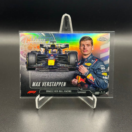 2024 Topps Chrome Formula 1 MAX VERSTAPPEN #CAM-1 Camber