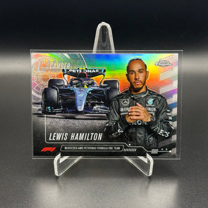 2024 Topps Chrome Formula 1 LEWIS HAMILTON #CAM-3 Camber