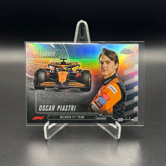 2024 Topps Chrome Formula 1 OSCAR PIASTRI #CAM-4 Camber