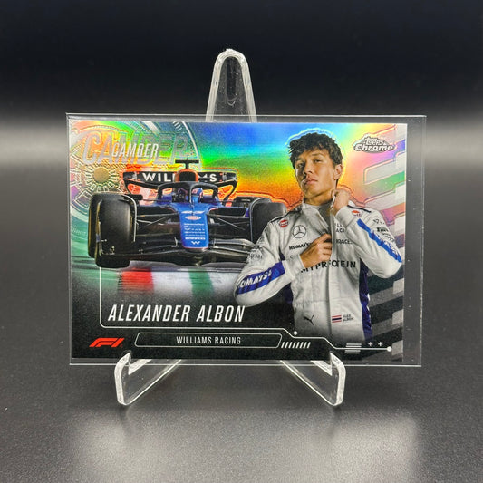 2024 Topps Chrome Formula 1 ALEXANDER ALBON #CAM-7 Camber