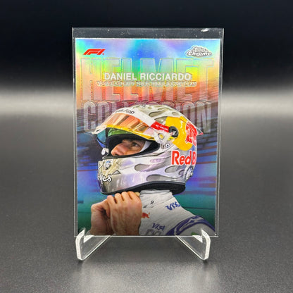 2024 Topps Chrome Formula 1 DANIEL RICCIARDO #HC-14 Helmet Collection