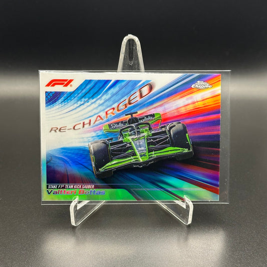 2024 Topps Chrome Formula 1 VALTTERI BOTTAS #RECH-13 Re-Charged