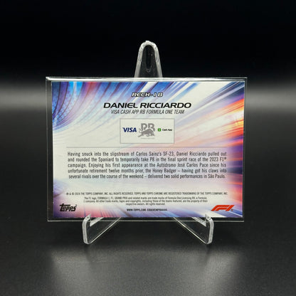 2024 Topps Chrome Formula 1 DANIEL RICCIARDO #RECH-18 Re-Charged