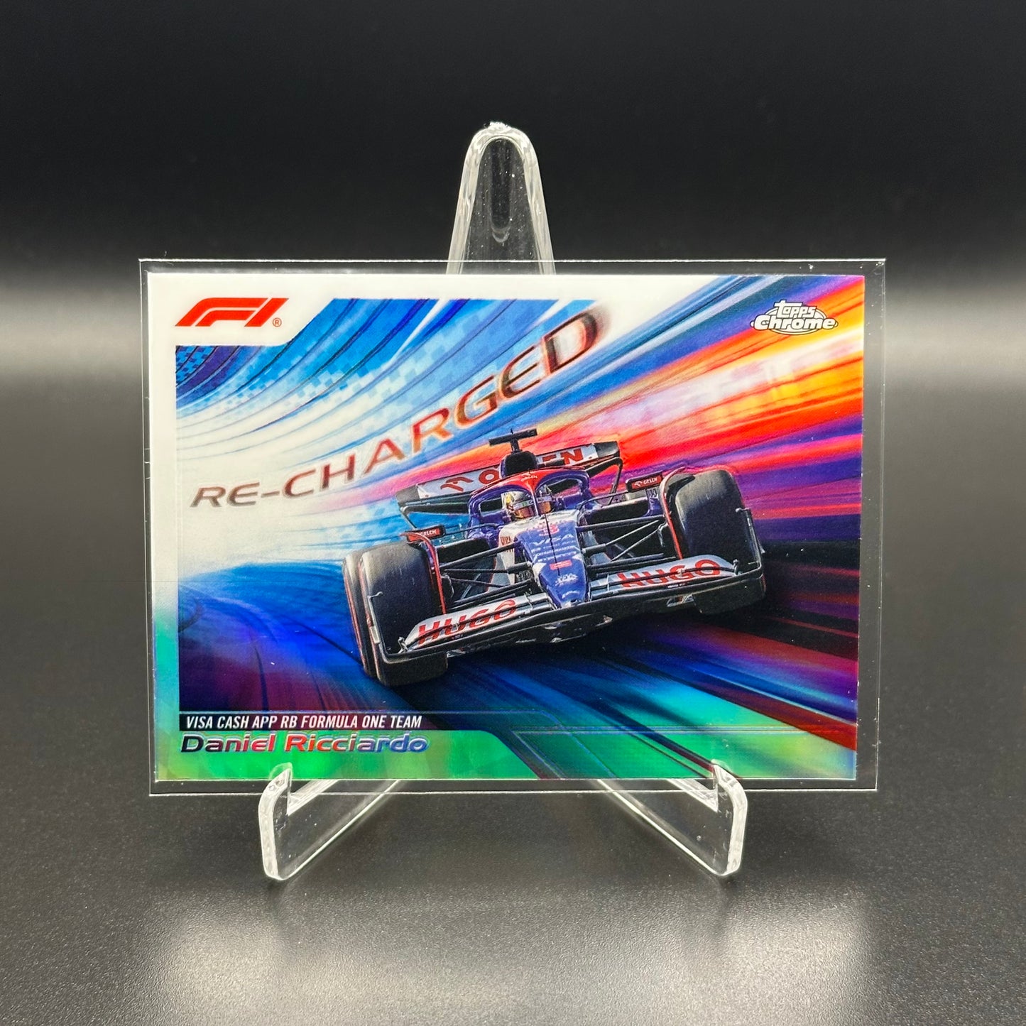 2024 Topps Chrome Formula 1 DANIEL RICCIARDO #RECH-18 Re-Charged