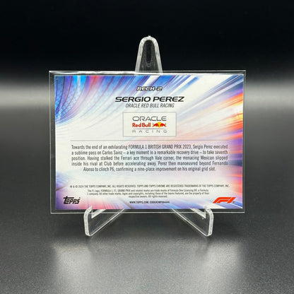 2024 Topps Chrome Formula 1 SERGIO PEREZ #RECH-2 Re-Charged