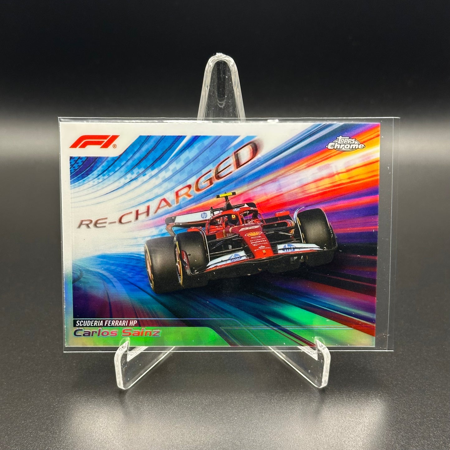 2024 Topps Chrome Formula 1 CARLOS SAINZ #RECH-4 Re-Charged