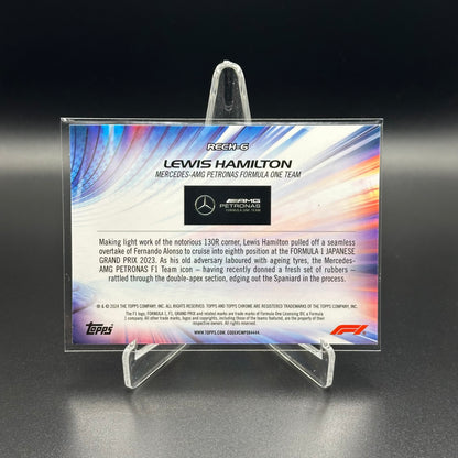 2024 Topps Chrome Formula 1 LEWIS HAMILTON #RECH-6 Re-Charged