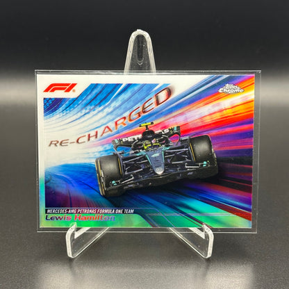2024 Topps Chrome Formula 1 LEWIS HAMILTON #RECH-6 Re-Charged