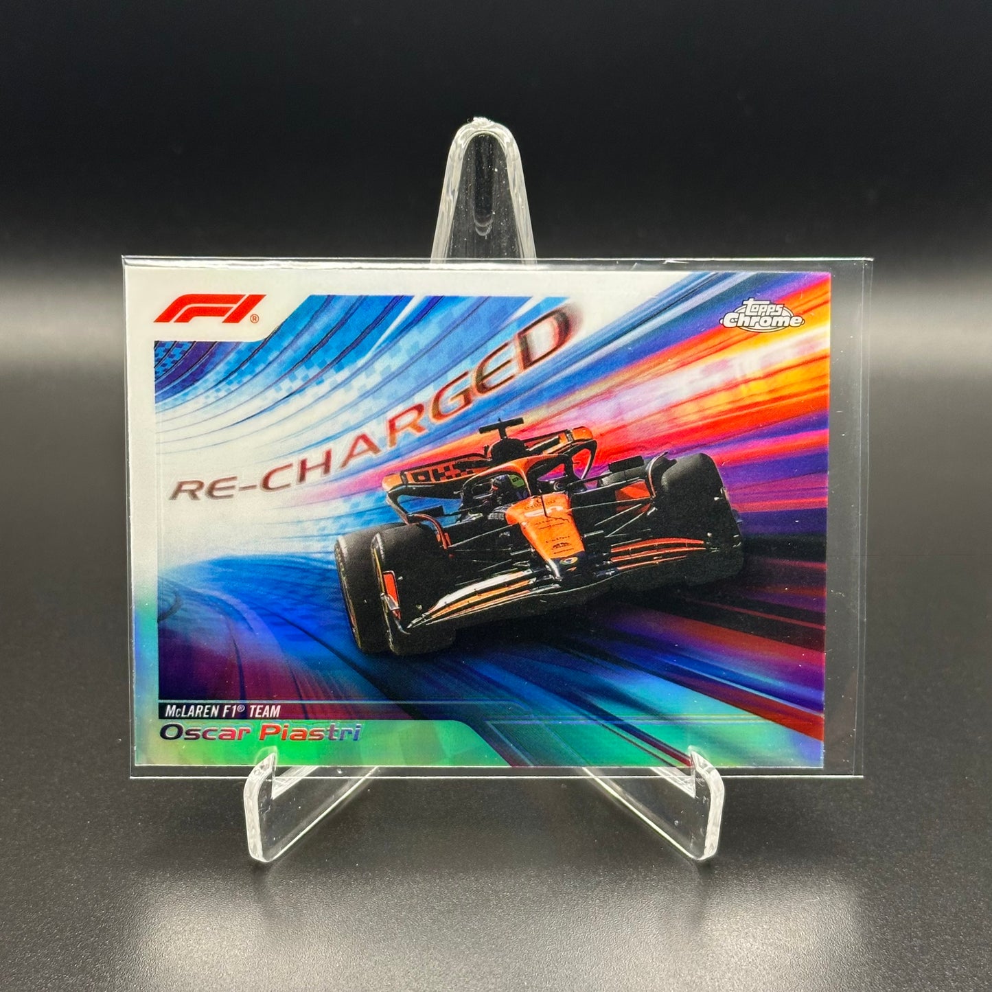 2024 Topps Chrome Formula 1 OSCAR PIASTRI #RECH-8 Re-Charged