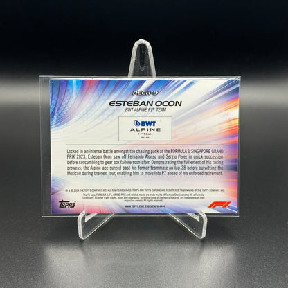 2024 Topps Chrome Formula 1 ESTEBAN OCON #RECH-9 Re-Charged