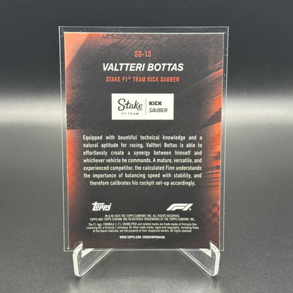 2024 Topps Chrome Formula 1 VALTTERI BOTTAS #SD-13 Speed Demons