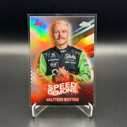 2024 Topps Chrome Formula 1 VALTTERI BOTTAS #SD-13 Speed Demons