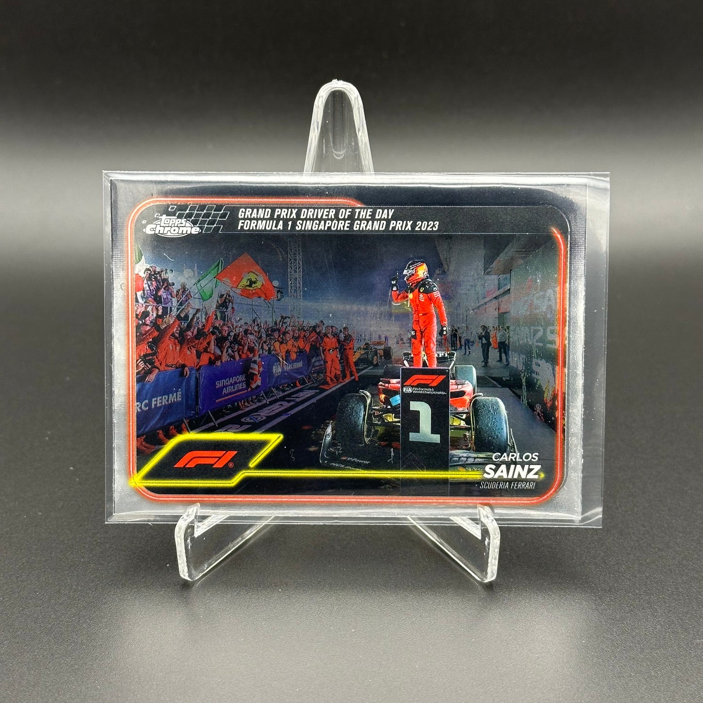 2024 Topps Chrome Formula 1 ~ VOUS choisissez dans la liste!