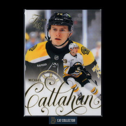2025-26 Fleer Flair MICHAEL CALLAHAN #172 Rookie RC