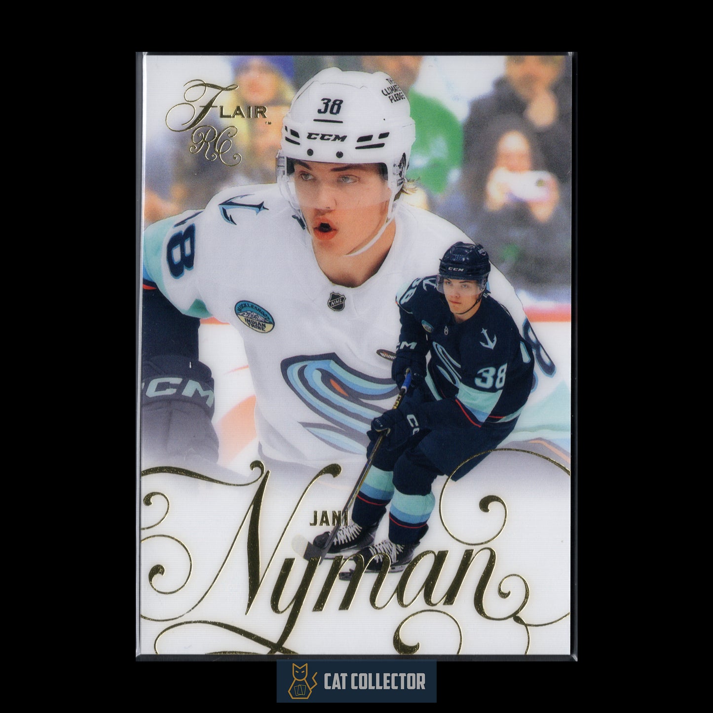 2025-26 Fleer Flair JANI NYMAN #174 Rookie RC