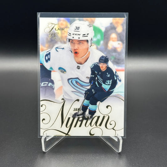 2025-26 Fleer Flair JANI NYMAN #174 Rookie RC