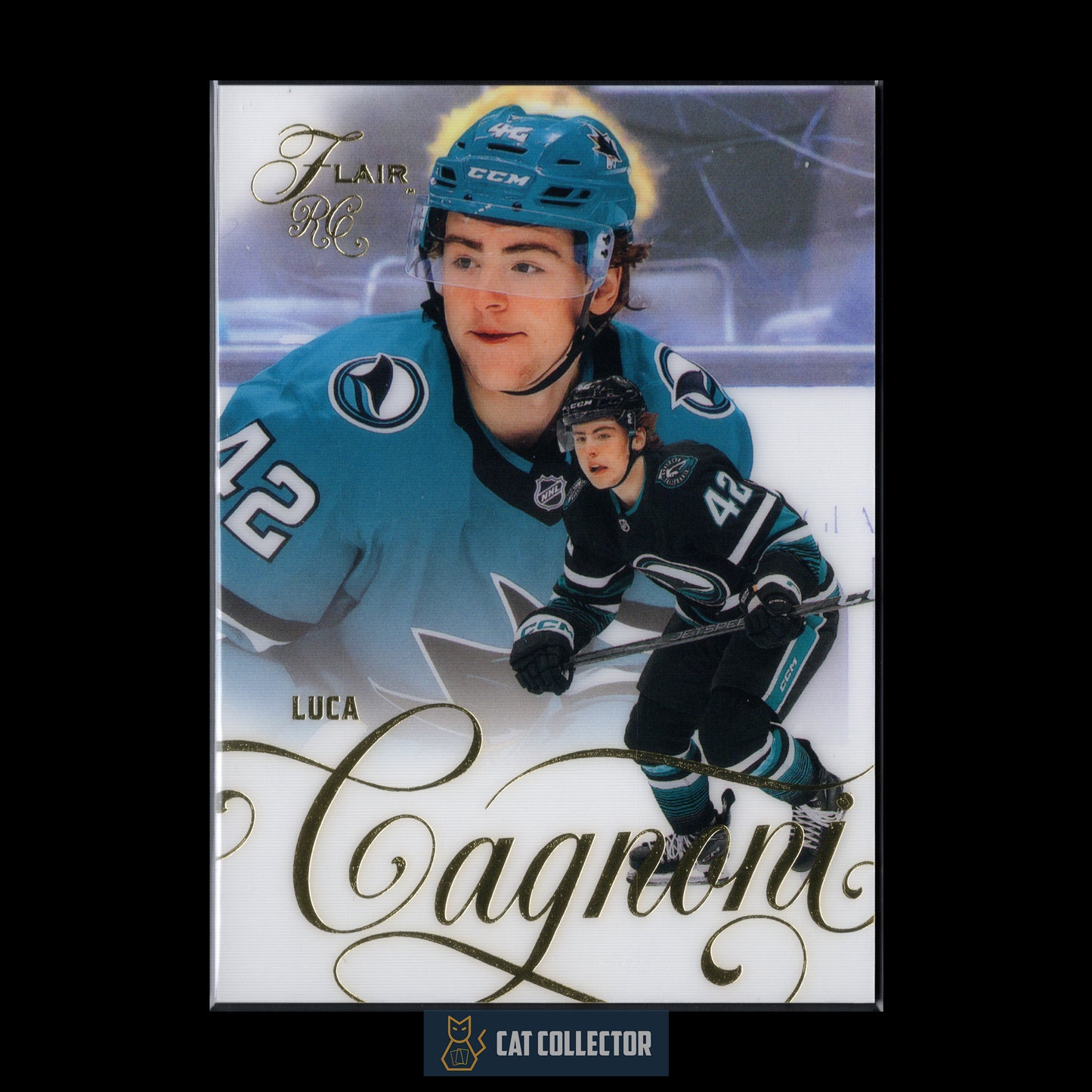 2025-26 Fleer Flair LUCA CAGNONI #176 Rookie RC