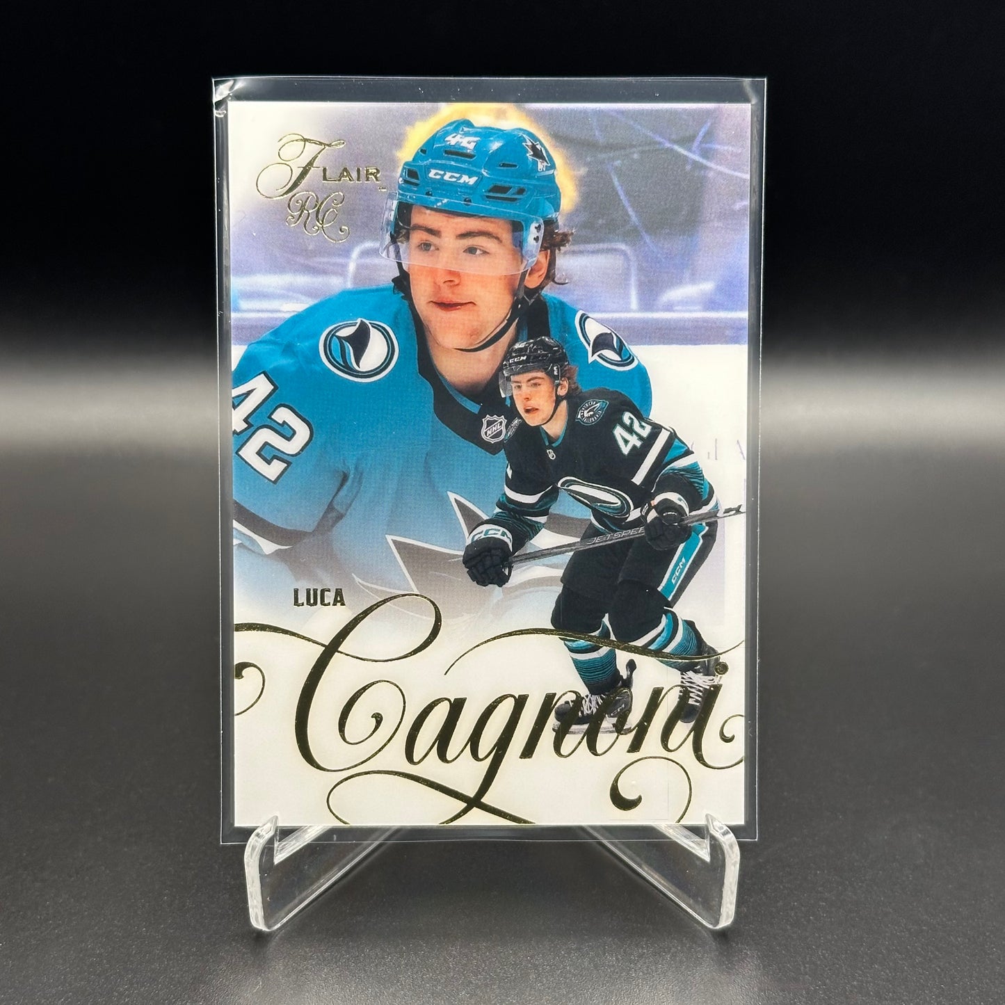 2025-26 Fleer Flair LUCA CAGNONI #176 Rookie RC