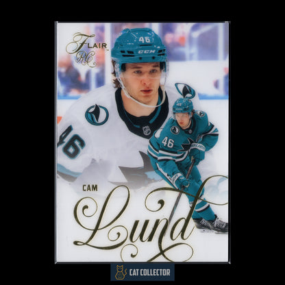 2025-26 Fleer Flair CAM LUND #177 Rookie RC
