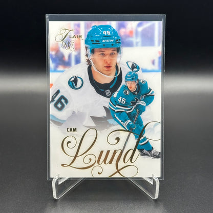 2025-26 Fleer Flair CAM LUND #177 Rookie RC