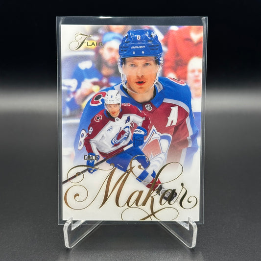 2025-26 Fleer Flair CALE MAKAR #29