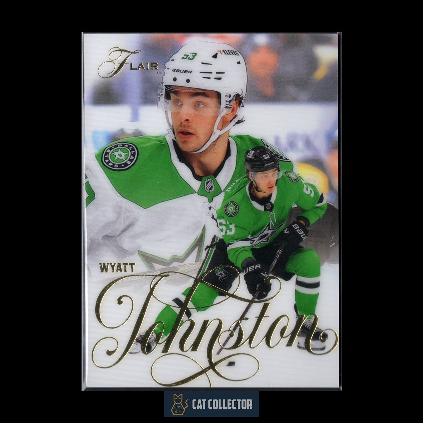 2025-26 Fleer Flair WYATT JOHNSTON #38
