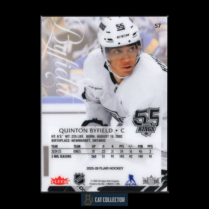 2025-26 Fleer Flair QUINTON BYFIELD #57