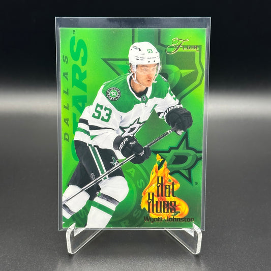 2025-26 Fleer Flair WYATT JOHNSTON #9 of 32 Hot Hues