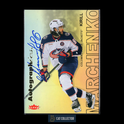 2025-26 Fleer Flair KIRILL MARCHENKO #A-KM Autographics Auto