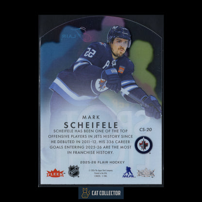 2025-26 Fleer Flair MARK SCHEIFELE #CS-20 Center Spot Light