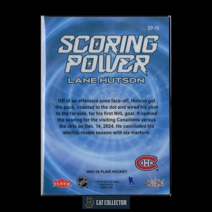 2025-26 Fleer Flair LANE HUTSON #SP-19 Scoring Power