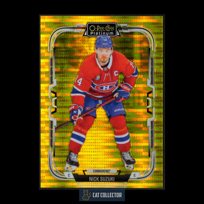 2025-26 O-Pee-Chee Platinum NICK SUZUKI #163 Seismic Gold 14/50