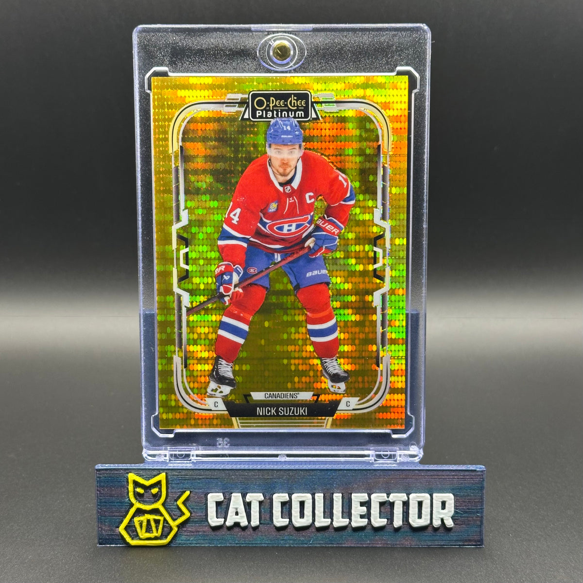 2025-26 O-Pee-Chee Platinum NICK SUZUKI #163 Seismic Gold 14/50