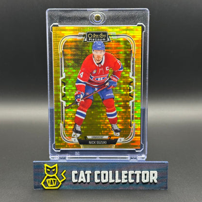 2025-26 O-Pee-Chee Platinum NICK SUZUKI #163 Seismic Gold 14/50