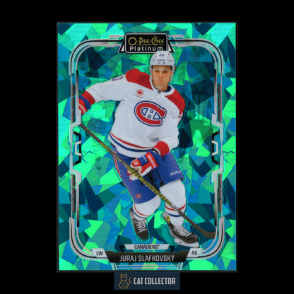 2025-26 O-Pee-Chee Platinum JURAJ SLAFKOVSKY #186 Turquoise Fragments /249