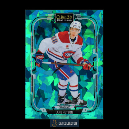 2025-26 O-Pee-Chee Platinum LANE HUTSON #89 Turquoise Fragments /249
