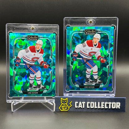 2025-26 O-Pee-Chee Platinum LANE HUTSON #89 Turquoise Fragments /249
