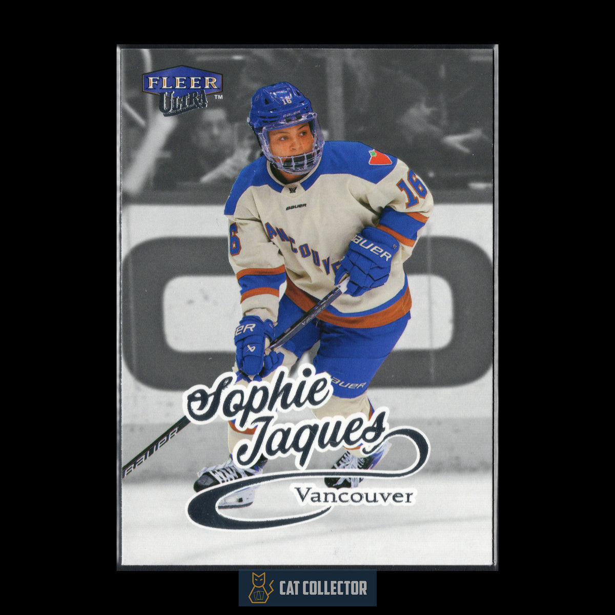 2025-26 Fleer Ultra PWHL SOPHIE JAQUES #16 Career Highlight