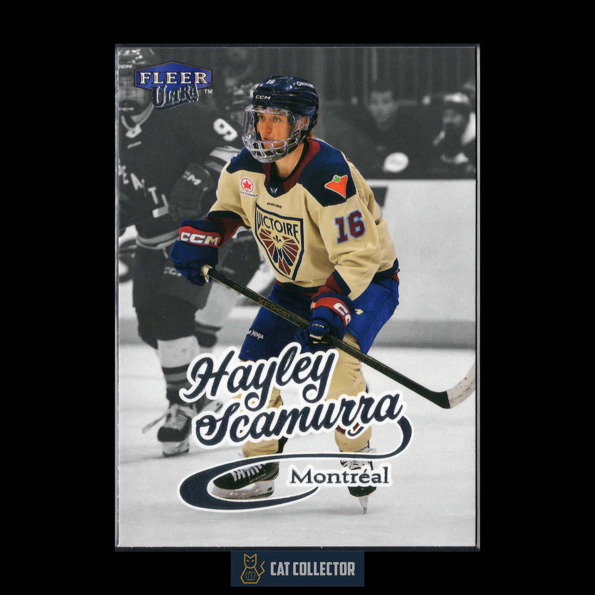2025-26 UD Fleer Ultra PWHL HAYLEY SCAMURRA #57 Career Highlight