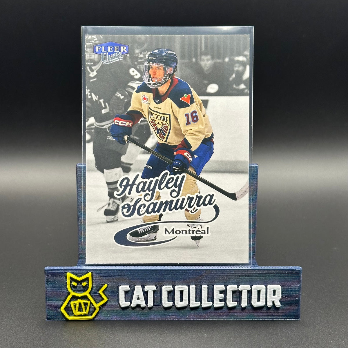 2025-26 UD Fleer Ultra PWHL HAYLEY SCAMURRA #57 Career Highlight