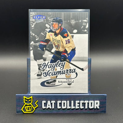 2025-26 UD Fleer Ultra PWHL HAYLEY SCAMURRA #57 Career Highlight