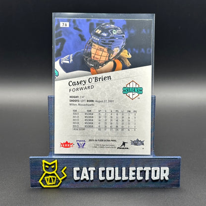 2025-26 UD Fleer Ultra PWHL ROOKIE Base ~ Complétez votre collection!