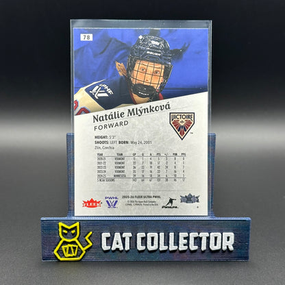 2025-26 UD Fleer Ultra PWHL ROOKIE Base ~ Complétez votre collection!